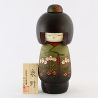 Kokeshi Doll IZUMINO (L) (k12-3853)