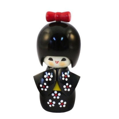 Kyoohoo Japanese Kokeshi Doll brown (k12-4315B)