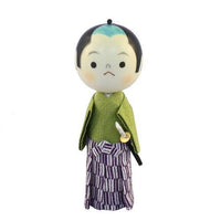 Kyoohoo Japanese Kokeshi Doll young samurai (k12-4316)