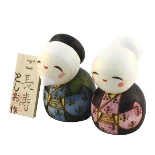 Kyoohoo Japanese Kokeshi Doll Gochoujyu (k12-4322)