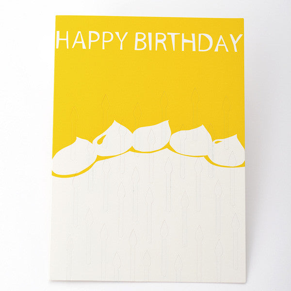 japanwave Tegami Paper Mechanics Greeting Card Happy Birthday