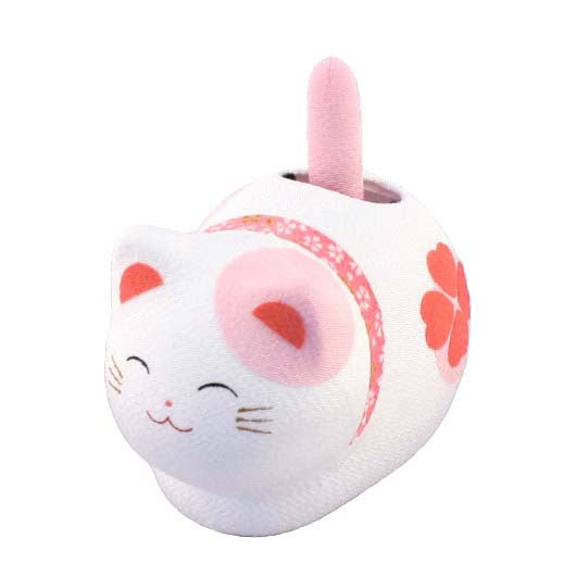 kyoohoo solar Powered Fengsui Cat Pink K12-3212P