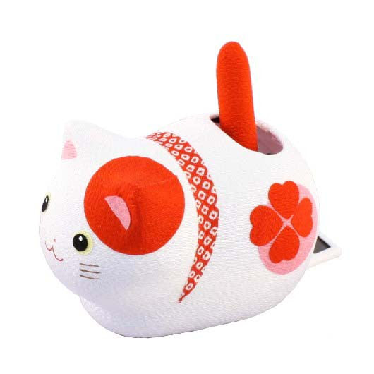 kyoohoo solar Powered Fengsui Cat Red K12-3212R