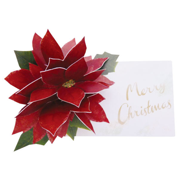 Greeting Life Flower Pop Up Christmas Card LY-27