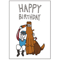 Greeting Life JOE & BEN Birthday Card Good Friend LY-4