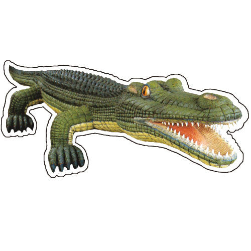 Greeting Life Animals Postcard MIisawa Atsuhiko Crocodile WA-14