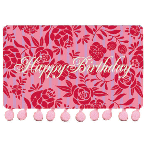 Greeting Life BONBON Birthday Card Pink/Purple MM-37