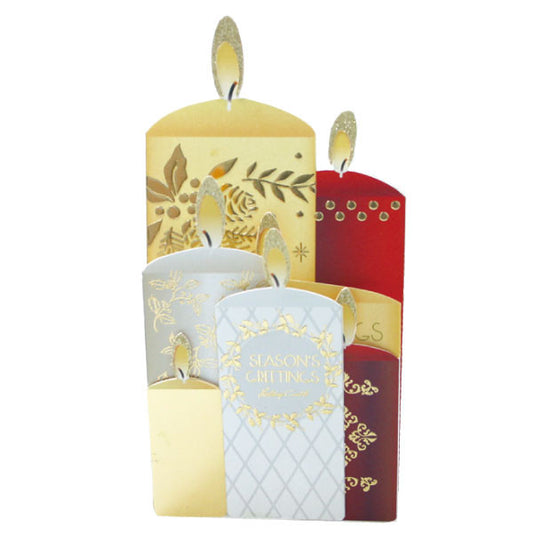 Greeting Life Christmas Candle Night Card MM-56