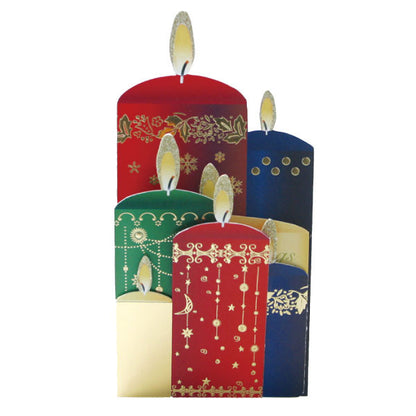 Greeting Life Christmas Candle Night Card MM-57