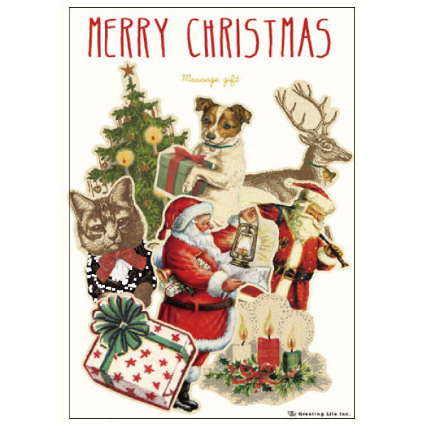 Greeting Life Message Gift Christmas Mini Card Set MM-71