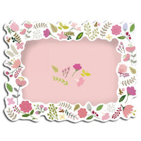 Greeting Life Message Photo Card Botanical Pink MM-86