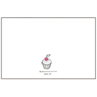 Greeting Life Cotton Letterpress Birthday Card Pink MM-99