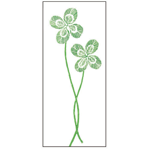 Greeting Life Mini Maniere Card Clover mp-227