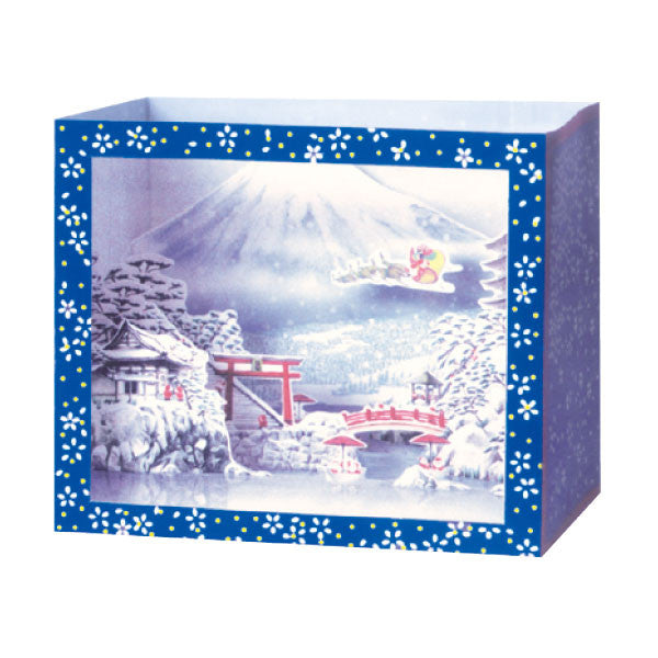 Greeting Life Japanese style Mini Santa Pop Up Christmas Card P-144