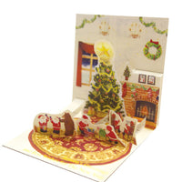 Greeting Life Mini Santa Pop Up Christmas Mini Card P-227