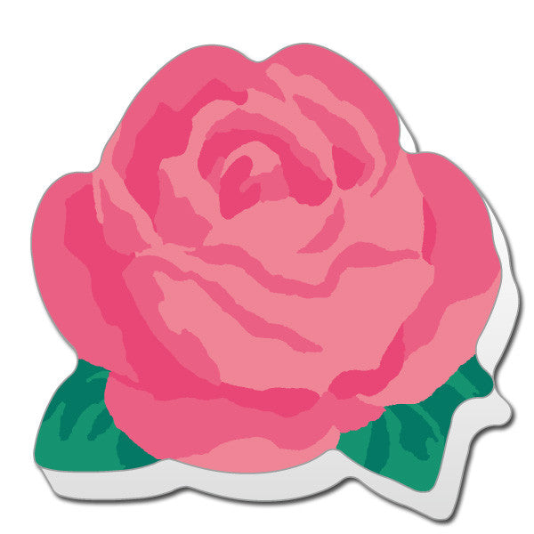 Greeting Life Die Cut  Stick Memo Pink Rose PG-36