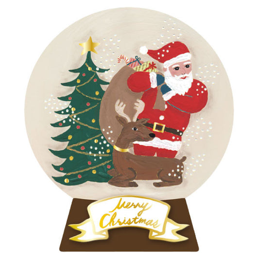 Greeting Life Christmas Snow Dome Mini Card SD-1