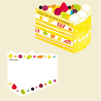 Greeting Life Pocket Cake Card Strawberry SE-3