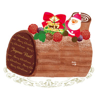 Greeting Life Christmas Pocket Cake Card SE-8