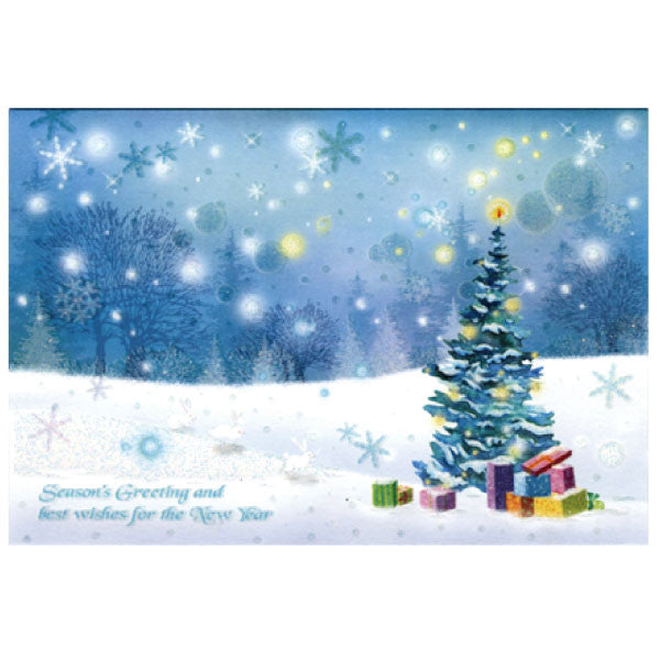 Greeting Life Formal Christmas Card SN-5