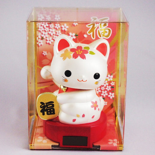 Solar Powered Baby Manekineko RC-12JS