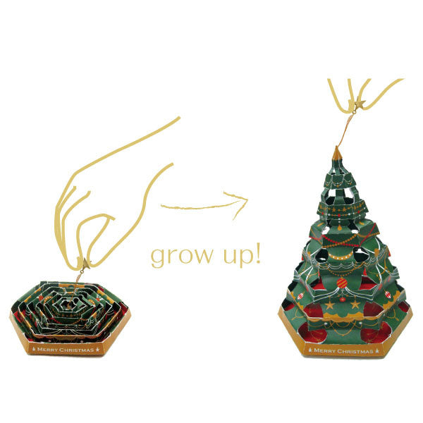 Tree Growing Card Greeting Life Holiday Growing Tree Card TK-2 β JAPANWAVE