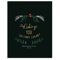 Greeting Life Christmas Blackboard Mini Card TK-14