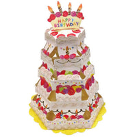 Greeting Life Cake Tower Card Happy Birthday TK-3