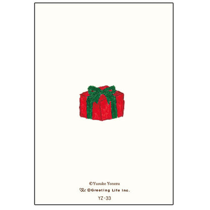 Greeting Life YUSUKE YONEZU Christmas Mini Card YZ-33