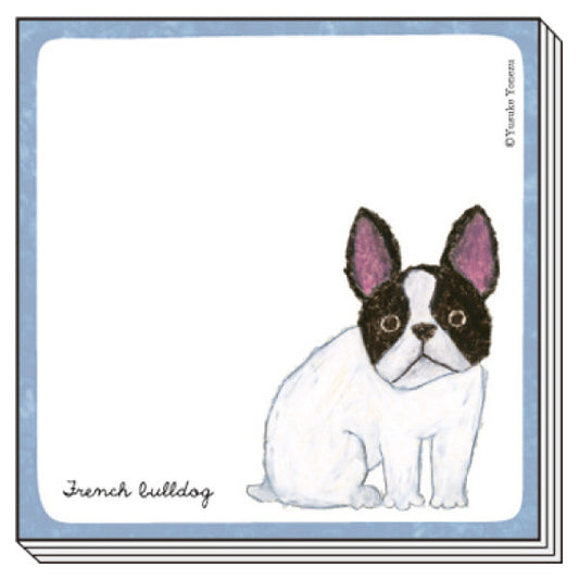 Greeting Life Stick Memo Yusuke Yonezu French Bulldog YZPG-75